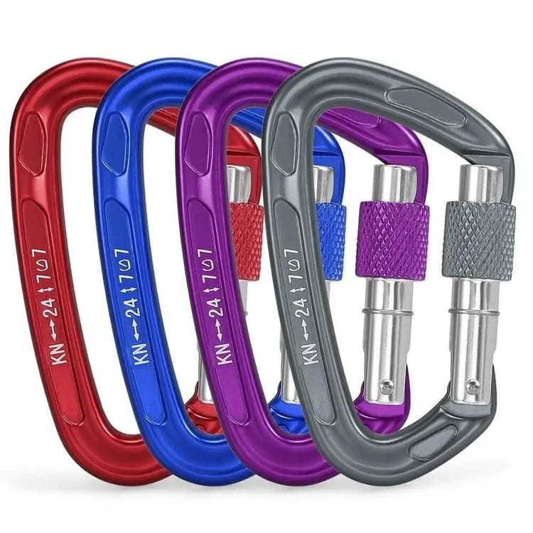 Aluminum Climbing Carabin for Outdoor Sports