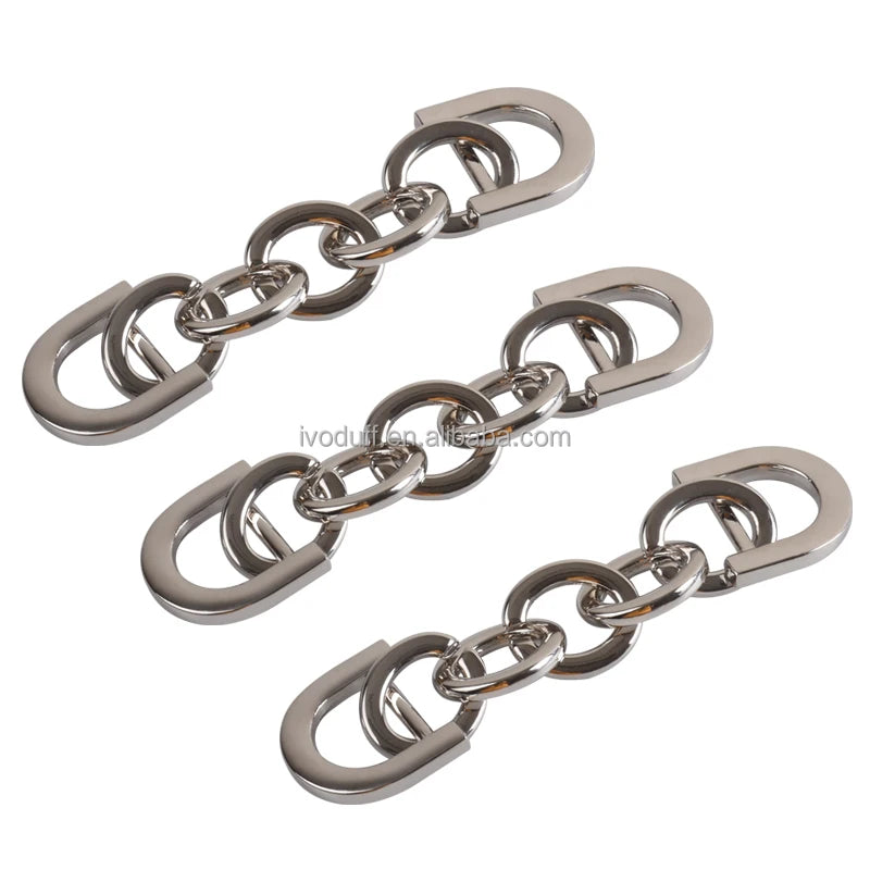 Hot Selling 90mm Open Chain DIY Female Bag Accessories Purse Chain for Luggageor Hooks Purse Shoulder Handbag Handle Bag Chains
