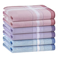 Bulk Wholesale 11.4*11.4in Classic Colorful Striped Handkerchiefs Yarn Dyed Small Soft Cotton Pocket Squares for Women Kids