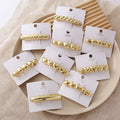 Women's Fashion Hair Clips New Design Gold Silver Star Love Alloy Simple Spring Clip for Girls Wholesale