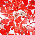Huiying Custom Guasha Board Massage Tools Healing Stone Scraper Board Facial Massager Red Jasper Heart Gua Sha