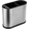 3 Compartment Sink Storage Caddy Stainless Steel Kitchen Utensil Holder Cutlery Drainer Holder Drying Rack Organizer