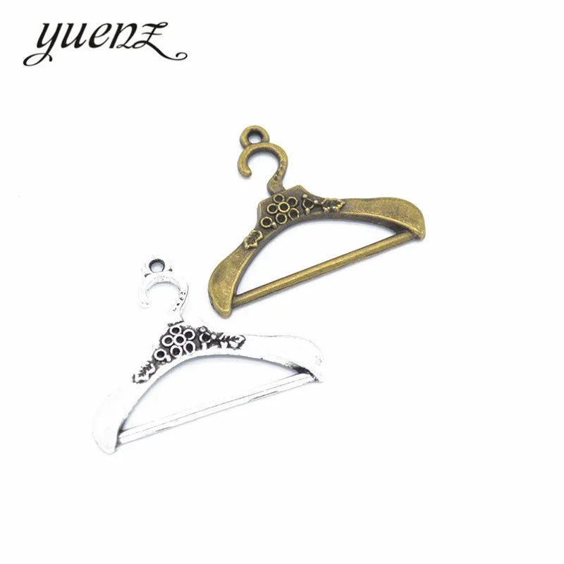 YuenZ Metal Charms Antique Bronze Plated Hanger Charms Pendant for Jewelry Findings 38*30mm J196