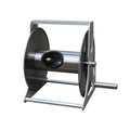Stainless Steel Adjustable Anti-UV Wall and Floor Mount Garden Hose Reel Holds 40m of 1/2-Inch Hose