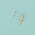 Original Necklace Jewelry Making S925 Sterling Silver Cross Charm Pendants