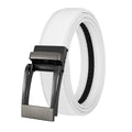 LQbelt Factory 3.1CM Click Buckle Belt Men's Automatic Belts for Male Genuine Leather Waistband Custom LOGO
