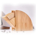 Customized High-quality Shot Glass Holder Tray K-cup Capsule Coffee Storage Rack Wood CNC Services