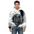 Fitspi Animal Cat Hoodie 3D Print Unisex Hip Hop Sweatshirt Harajuku Fashion Casual Tracksuit Jacket