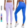 Custom Logo High Waist Yoga Leggings Soft Stretchy Seamless Breathable Spandex Sports Leggings With Pockets for Women MegaBDM