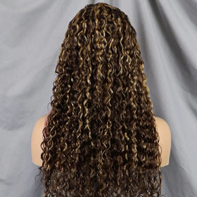 Hot Selling Wholesale Cuticle Aligned Unprocessed Brazilian Hair Highlights Colors Wigs