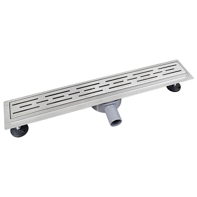 Factory Direct 304 Stainless Steel Linear Shower Drain Long Floor Strainer with Different Cover Channel High Quality Drainer