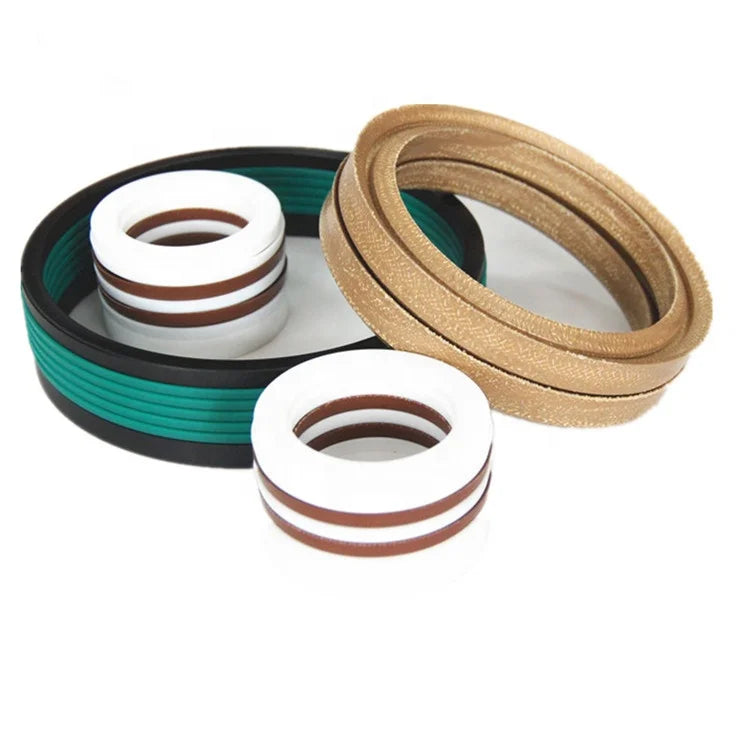 SWKS Factory Manufacture Nitrile FKM PTFE Fabric Plunger V Packing Seal