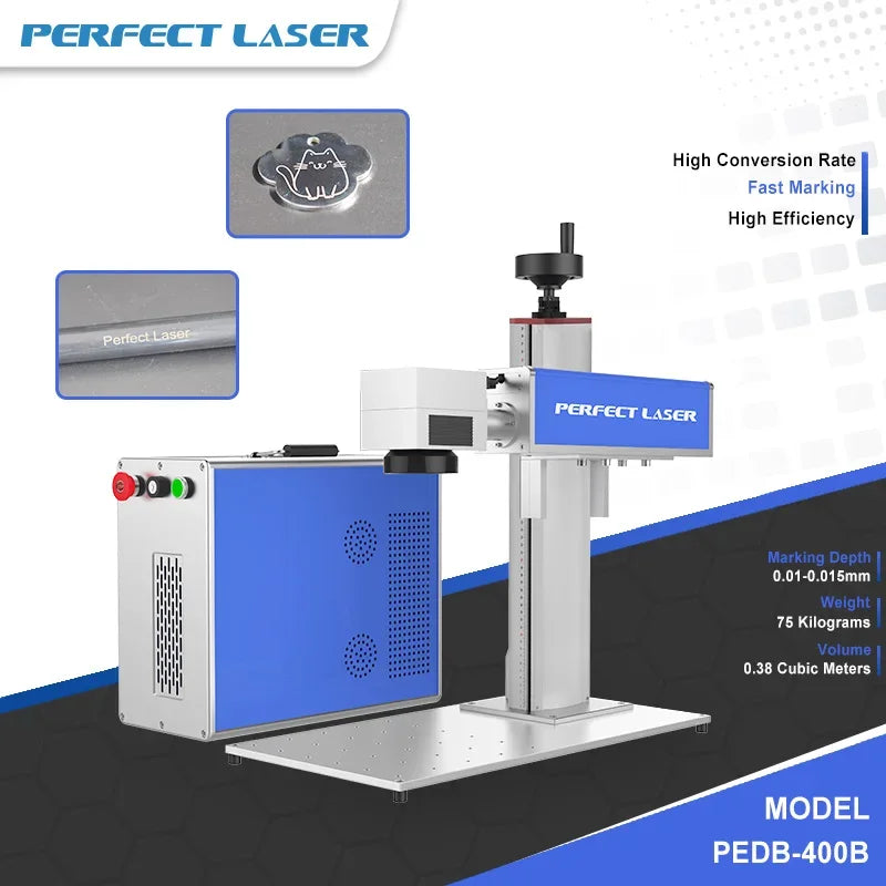 Animal Cattle Ear Tag 30w Fibre Laser Engraving Machine