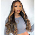 Highlight Wear&Go Pre-Cut 5x6 Lace Front Wig Body Waves Raw Indian Human Hair Glueless Frontal for Black Women Long Length