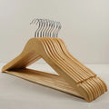 Lavinia Popular Wholesale White Wooden Hangers with logo Black Gold Hook Wooden Hanger