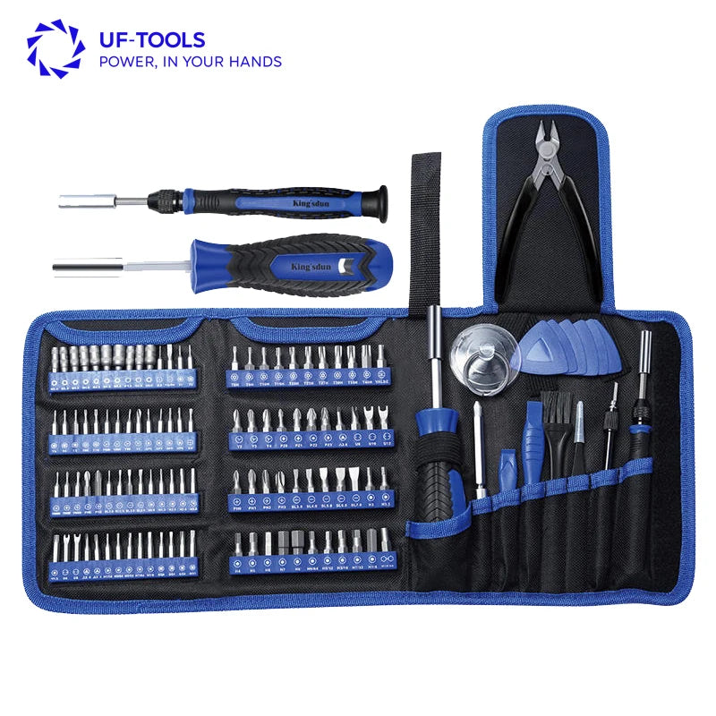 118-in-1 Multi-Function Mobile Phone Repair Tool Kit CR-V Household Hand Screwdriver Set Pentalobe Torx Screwhead Packaged Bag MegaBDM