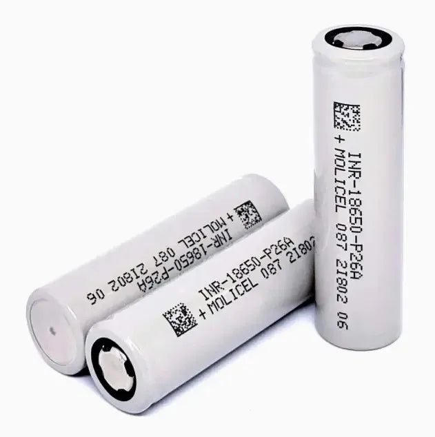 INR18650  P26A Original 3C 5C 18650  3.6v 2600mAh Rechargeable Lithium Ion Battery with KC UL UN