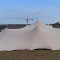 Motowin Hexagon Outdoor Luxury Event Bedouin Stretch Tent Custom Size Waterproof Anti-UV Windproof Polyester Aluminum for 200