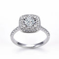 MSR-1183 Diamond Rings 18k Gold Wedding Engagement Lab Grown Diamond Jewelry Ring Women's Diamond Rings Wedding Jewelry