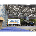 ZT1038 Good Quality Hexagon Workshop Honeycomb Lighting 110lm/w Detailing Light for Garages and Workshops