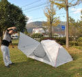 Waterproof Ultralight Single Layer 2-Person Camping Tent with Carry Bageasy Set up Backpacking Outdoor Tent