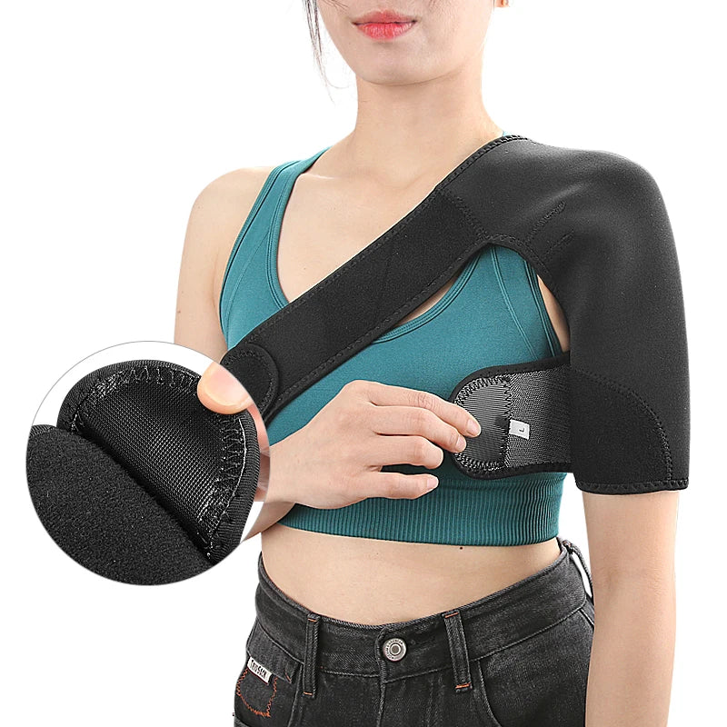 Shoulder Brace for Women & Men Rotator Cuff Adjustable Shoulder Support for Shoulder Pain Relief