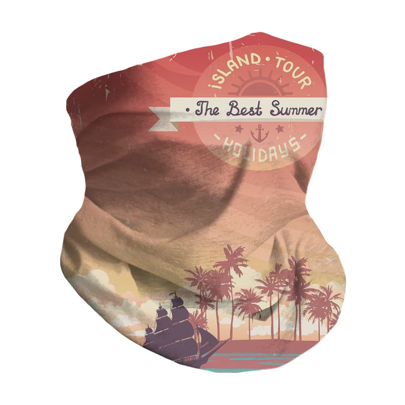 Seamless Scarf Magic Necker Microfiber Scarf Snood Cycling Fast Dry Elastic Bandana for Men