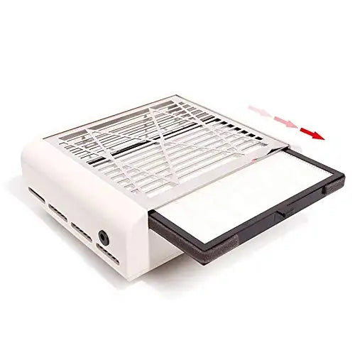 Powerful Nail Dust Collector Nail New Upgraded Salon Expert Nail Machine Vacuum Cleaner