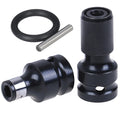Steel 1/2&quot Square to 1/4&quot Hex Ratchet Socket Wrench Socket Adapter Spanner Set Drive Converter Impact Tool Hot Sale