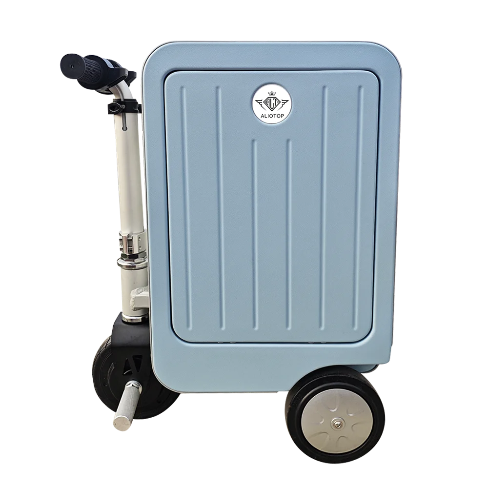2025 20-Inch Cabin Suitcase Durable Aluminum Travel Trolley Case USB Charging Port Women's Men's Combination Small Suitcase