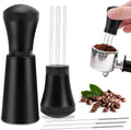 Aluminum Alloy Handle Espresso Stirrer Distribution Tool for Barista 8 Needles Espresso Coffee Stirrer
