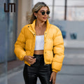 Liu Ming Clearance Sales Fall Winter Women Long Sleeve Solid Color Lady Warm Loose Streetwear Cotton Plus Size Coats