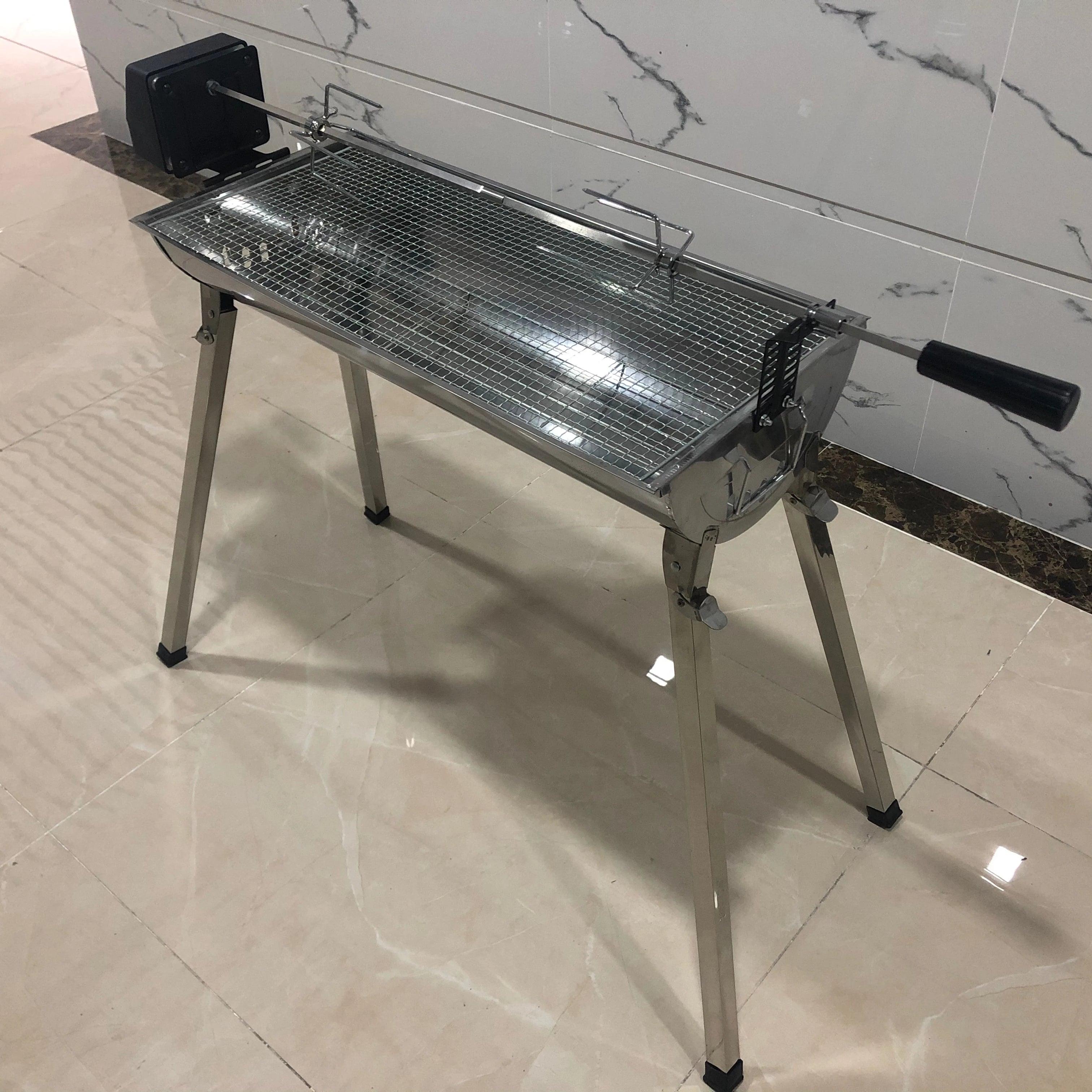 Barbecue Accessories Bbq Cypriot Grill Top Rotisserie Extendible Bbq Grill Portable