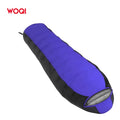 WOQI Comfortable Adults Sleeping Bag 3-4 Seasons Nylon Fabric for Outdoor Camping