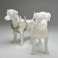 3D-LBLD AFELLOW Large Size PLA Transparent White Big Size Labrador Dog Mannequin for Large Size 3D Printed Dog Cloth Display