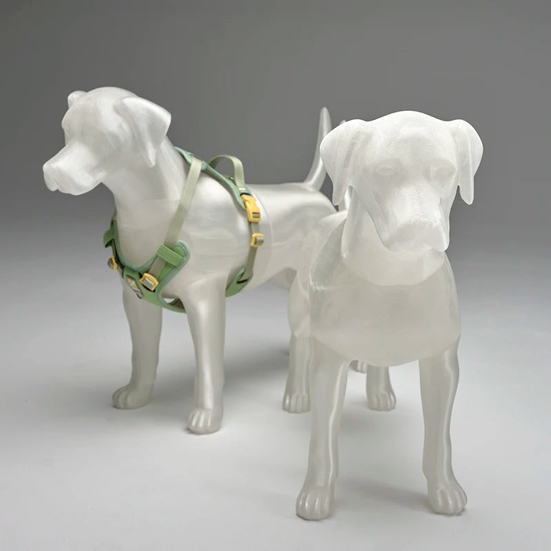 3D-LBLD AFELLOW Large Size PLA Transparent White Big Size Labrador Dog Mannequin for Large Size 3D Printed Dog Cloth Display