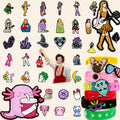 Wholesale Custom Removable Diy 2d Popular Soft Pvc Animals Summer Shoe Charms Fit Kids Sandals Gift