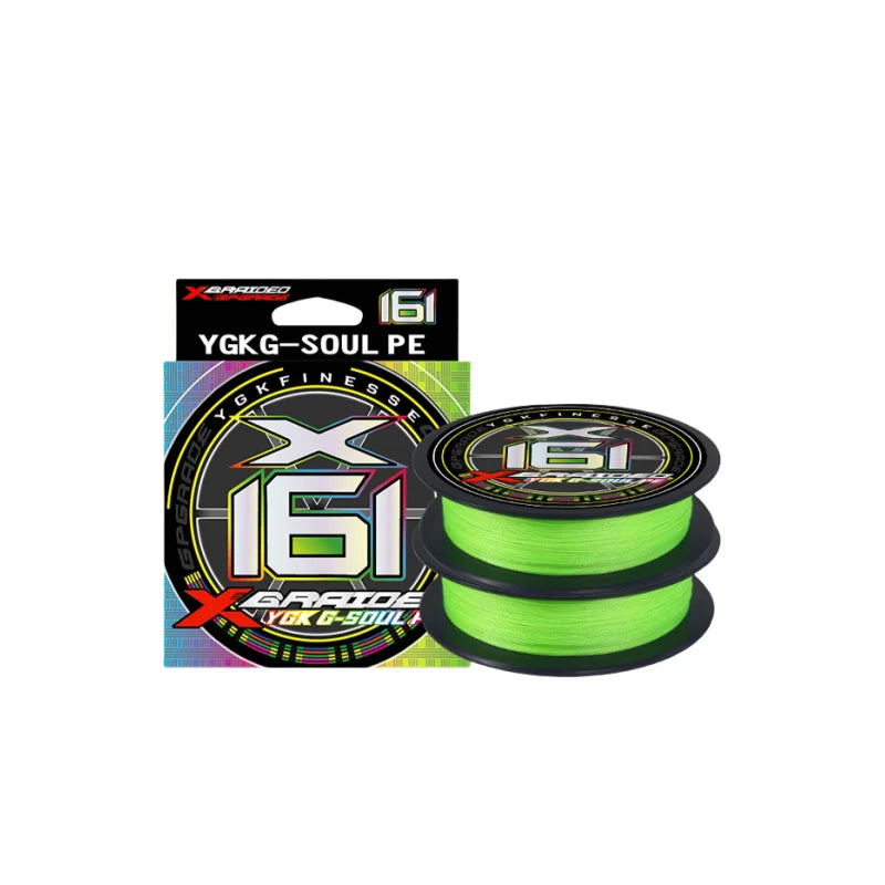 Original 161 Multicolored Super Abrasion Resistant Braided 150m Fishing Tackle Multifilament PE Sea Line Fishing Line