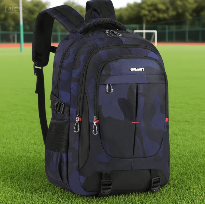 2025 Fashionable  Waterproof Anti-Theft Large Capacity Backpack Leisure Travel Backpack Simple Student School Bag