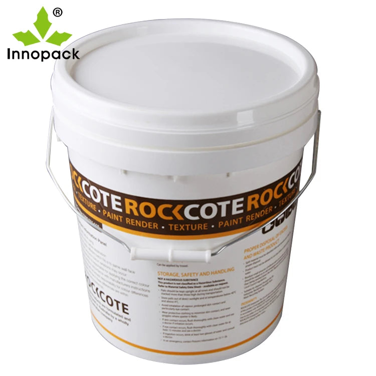 1L 2L 4L 5L 6L 10L 15L 17L 18L 20L 25L 33L PP Open Top Pail 1-20 Litre Plastic Bucket With Handle