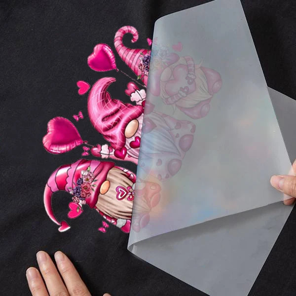 Yunshang Custom Valentine's Day DTF Transfers Print Valentine's Heat Transfer Vinyl Designs for Clothing T-shirt