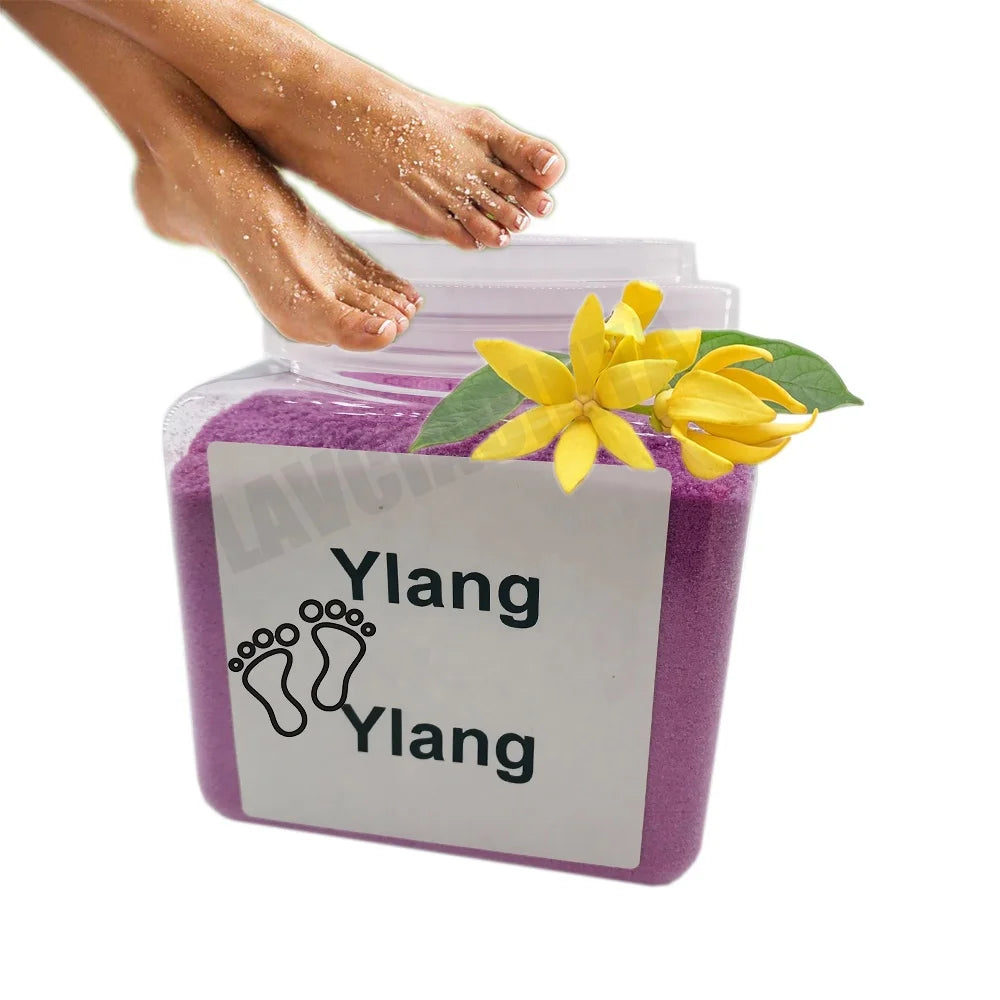 Custom Paraben-Free Silicone-Free Vegan Strawberry Crystal Jelly Gelatin Foot Bath Spa Pedicure Beauty Salon Use