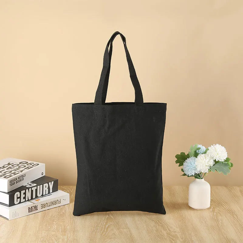 Popular Eco-friendly Cotton Grocery Tote Bag Extra Heavy-Weight Large Personalized Canvas Reusable with Custom Logo Design