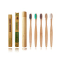 Hot Sale Personalized Disposable Custom Eco Biodegradable Organic Bamboo Toothbrush With Private Label