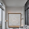 Xuan Paper Art Painting Frame DIY Square  Shadow Box for Oil Medium Still Life Canvas Home Hotel Wall Art
