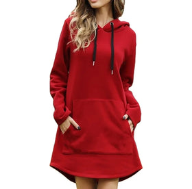 CCY Muslim Autumn Winter Conservative Hoodie Islamic Women Modest Warm Plus Size Casual Hoodie Long Sleeve Drawstring Sweatshirt