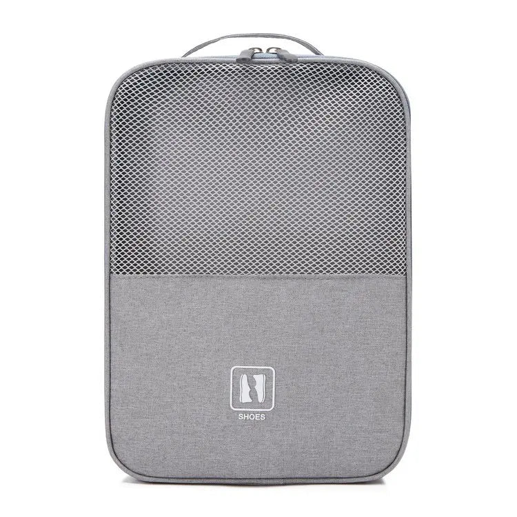Wholesale Waterproof Storage Travel Sport Organizer Shoe Set Bag Polyester Zipper Shoe Bag