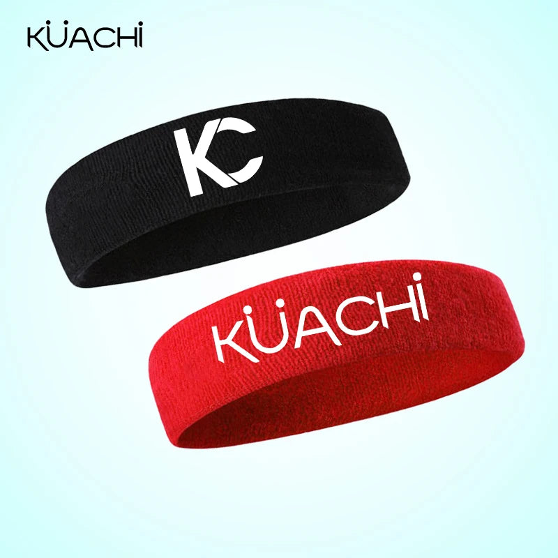 Custom Embroidered Cotton Headband Outdoor Sweat-Absorbent Sports Headband Fashion Fitness Yoga Thickened Women's Headbands