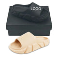 CUSTOM LOGO Adult Wholesale Outdoor Casual Bedroom Beach Casual Thick Soles Custom Women's EVA Footwear Slides Sandals Slippers