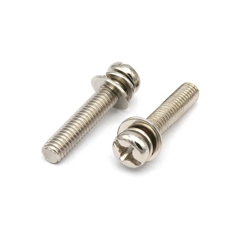 OEM DIN7985 GB818 304 Stainless Steel Cross Recessed Drive Cross Recessed Round Pan Head Machine Screw